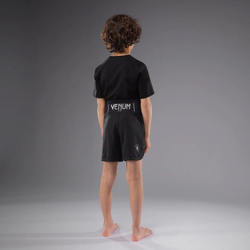 Spodenki bokserskie dziecięce Venum Classic Jr black 3
