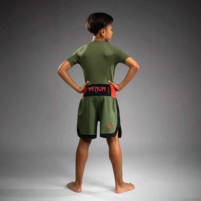 Spodenki treningowe dziecięce Venum Classic khaki 3