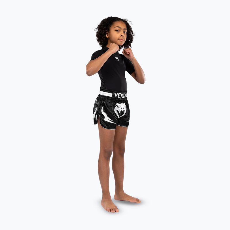 Spodenki treingowe dziecięce Venum Inferno Muay Thai Jr black 5