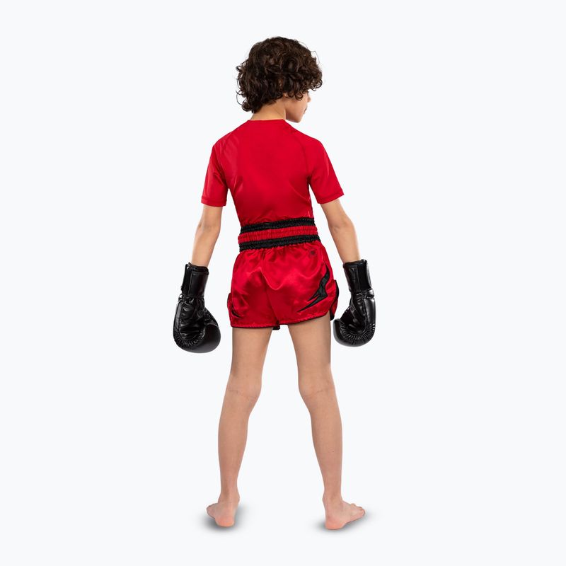 Spodenki treingowe dziecięce Venum Inferno Muay Thai Jr red 3