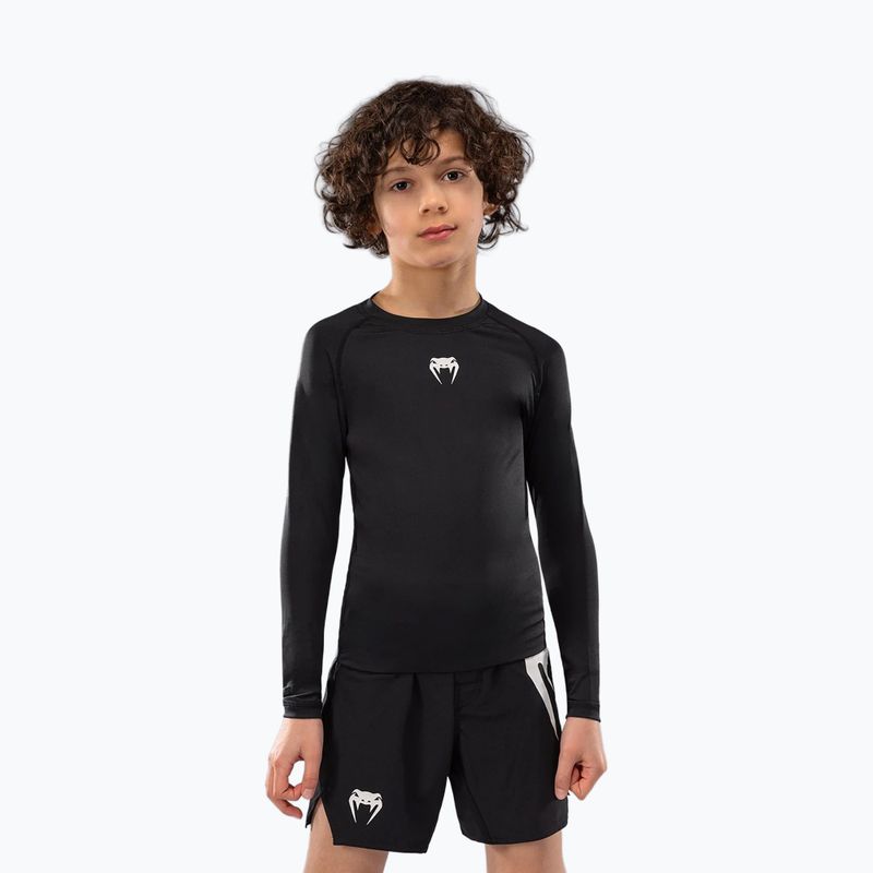 Longsleeve treningowy dziecięcy Venum Contender Rashguards Jr black 2
