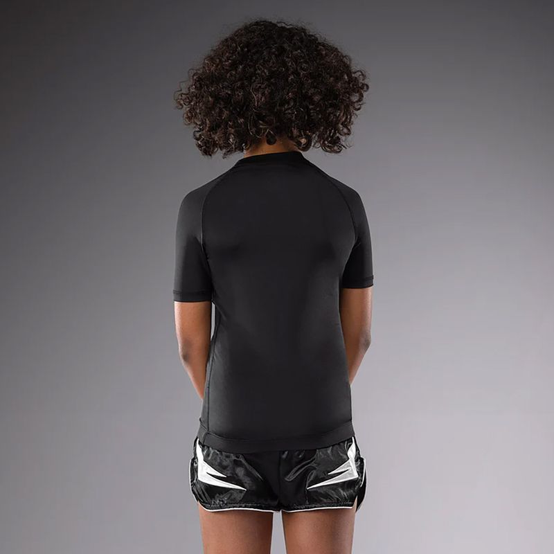 Koszulka treningowa dziecięca Venum Contender Rashguards Jr black 2