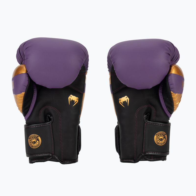 Rękawice bokserskie Venum Elite dark purple 3