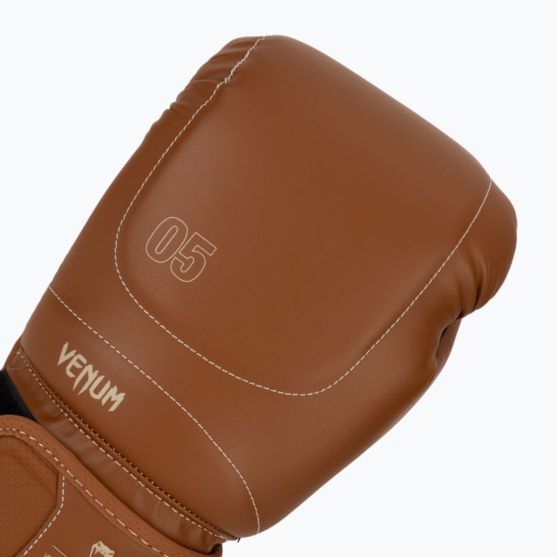 Rękawice bokserskie męskie Venum Impact Evo VENUM-05061-058 chocolate 5