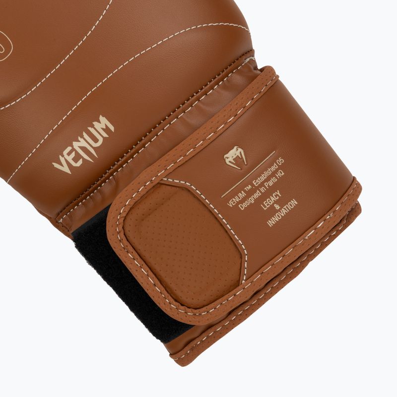 Rękawice bokserskie męskie Venum Impact Evo VENUM-05061-058 chocolate 6
