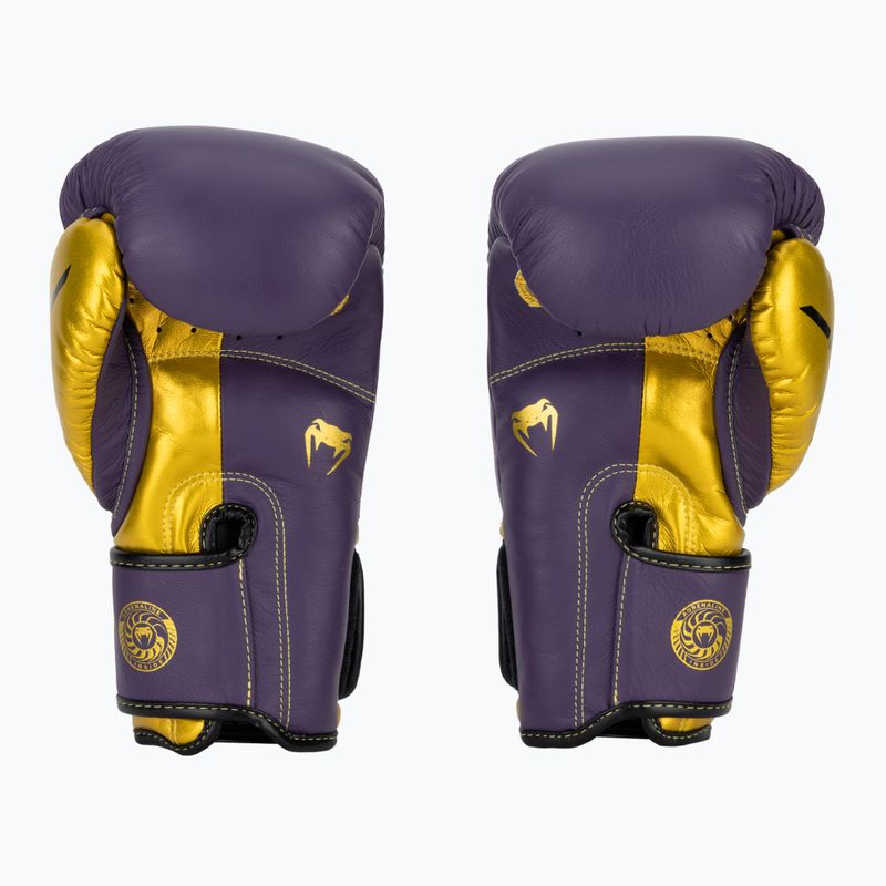 Rękawice bokserskie Venum Giant 3.0 dark purple/gold 3