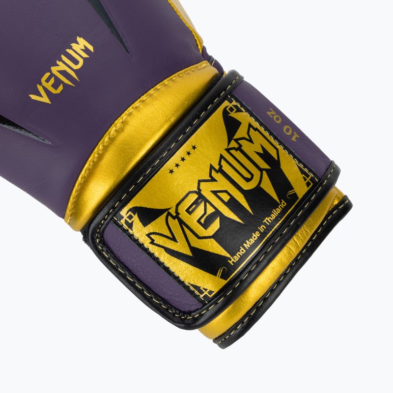 Rękawice bokserskie Venum Giant 3.0 dark purple/gold 6