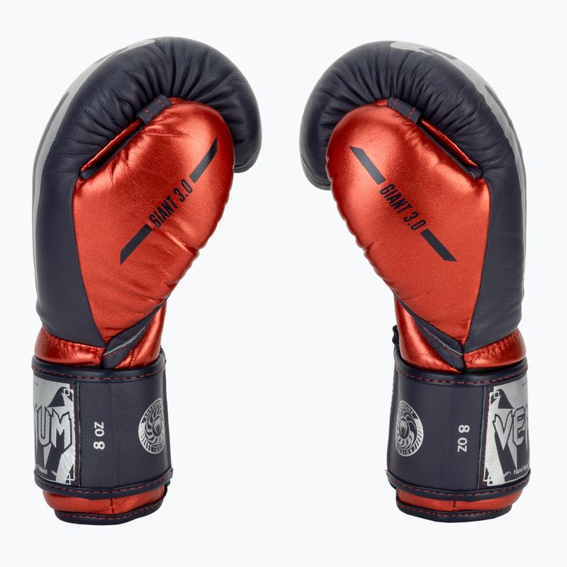Rękawice bokserskie Venum Giant 3.0 navy blue/red 4