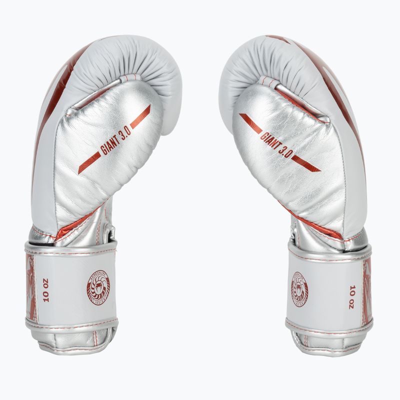 Rękawice bokserskie Venum Giant 3.0 red/silver 4