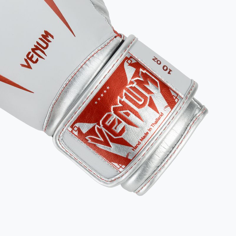 Rękawice bokserskie Venum Giant 3.0 red/silver 6