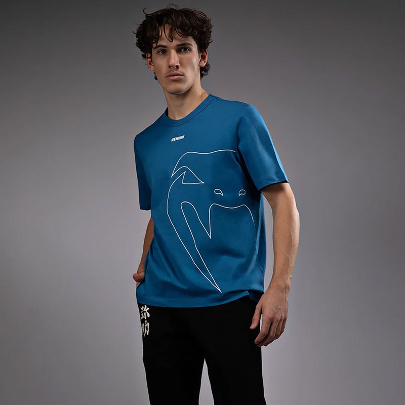 Koszulka męska Venum Giant Connect T-Shirt misty blue 3