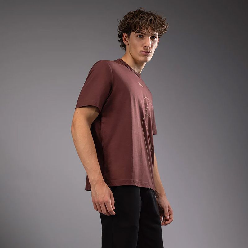 Koszulka męska Venum Giant Connect T-Shirt chocolate brown 4