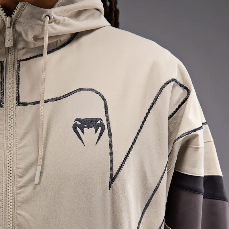Kurtka męska Venum x DTR Fight Attack 90 off white 7