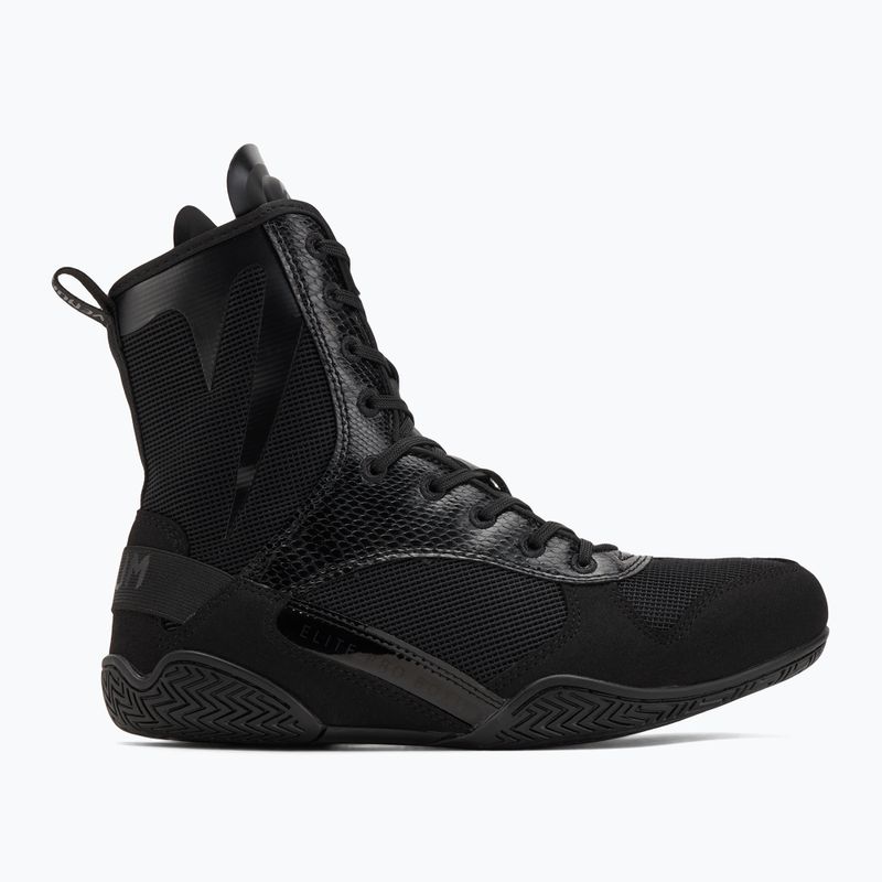 Buty bokserskie Venum Elite Boxing black 2