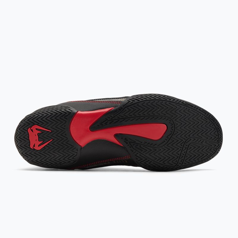 Buty bokserskie Venum Elite Boxing stom grey/gold logo 4