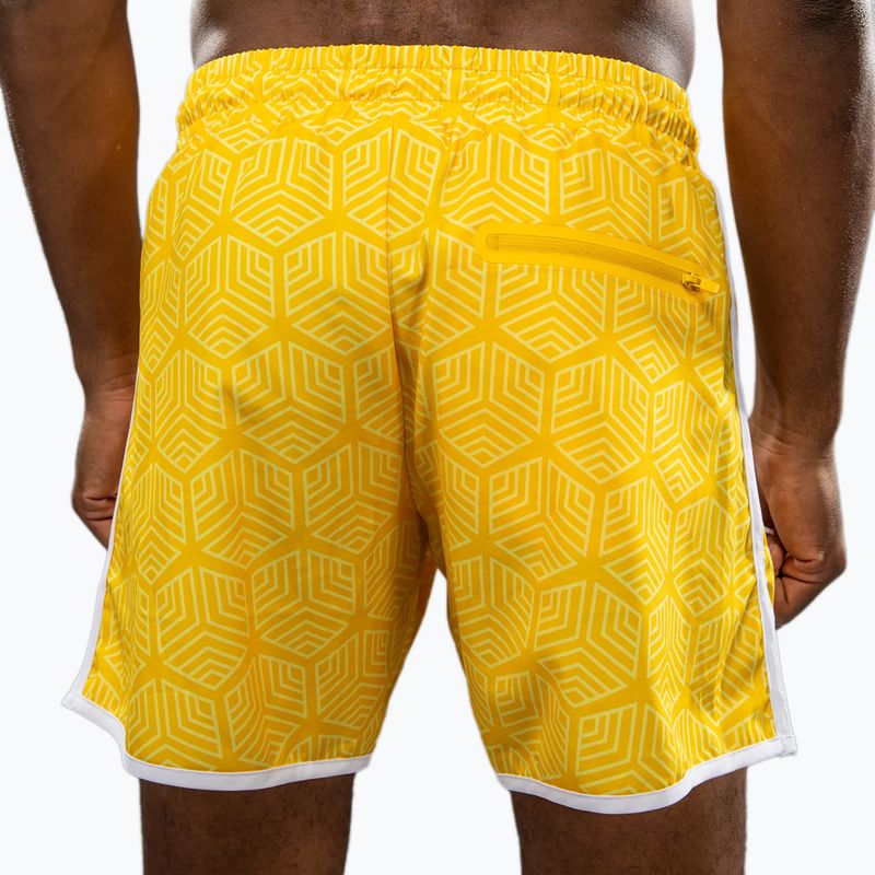 Spodenki treningowe męskie Venum Octane Board vibrant yellow 5