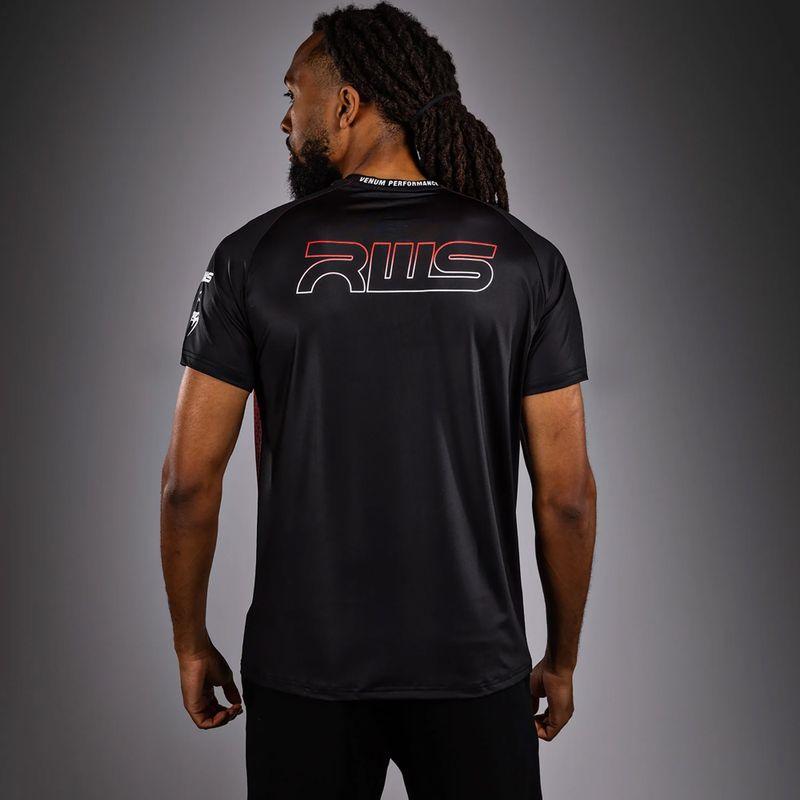 Koszulka męska Venum x RWS 2.0 Dry-Tech black/red 2