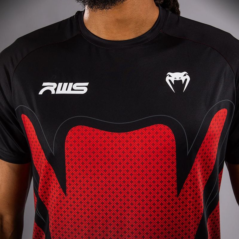Koszulka męska Venum x RWS 2.0 Dry-Tech black/red 5