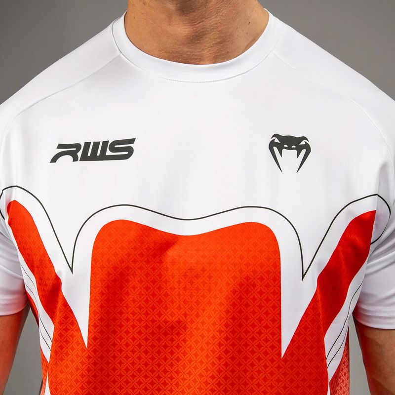 Koszulka męska Venum x RWS 2.0 Dry-Tech white/red 5
