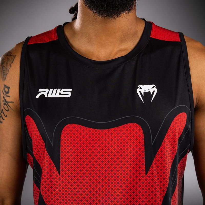 Koszulka męska Venum x RWS 2.0 Dry-Tech Tank Top black/red 4