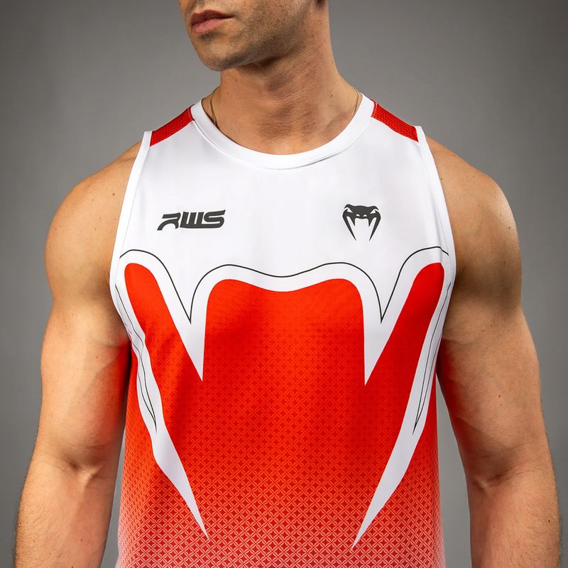 Koszulka męska Venum x RWS 2.0 Dry-Tech Tank Top white/red 5