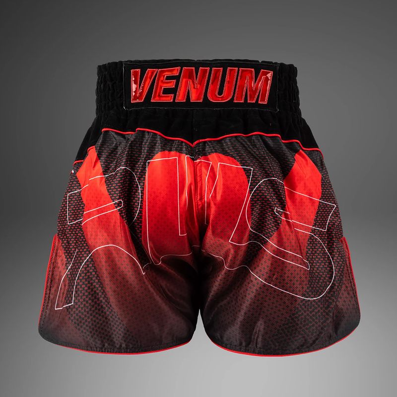 Spodenki treningowe męskie Venum x RWS 2.0 Muay Thai black/red 3