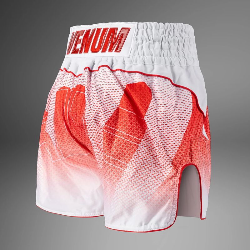 Spodenki treningowe męskie Venum x RWS 2.0 Muay Thai white/red 4
