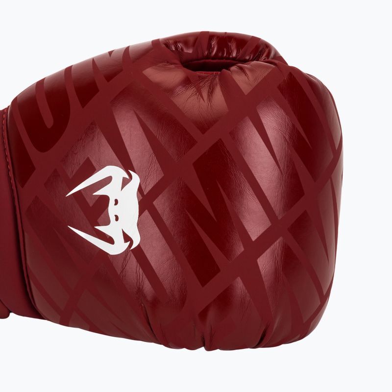 Rękawice bokserkie Venum Contender 1.5XT Boxing glossy burgundy 5