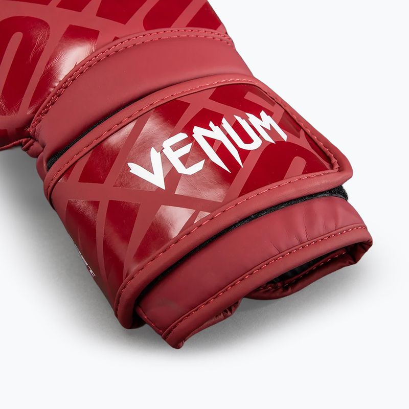Rękawice bokserkie Venum Contender 1.5XT Boxing glossy burgundy 3