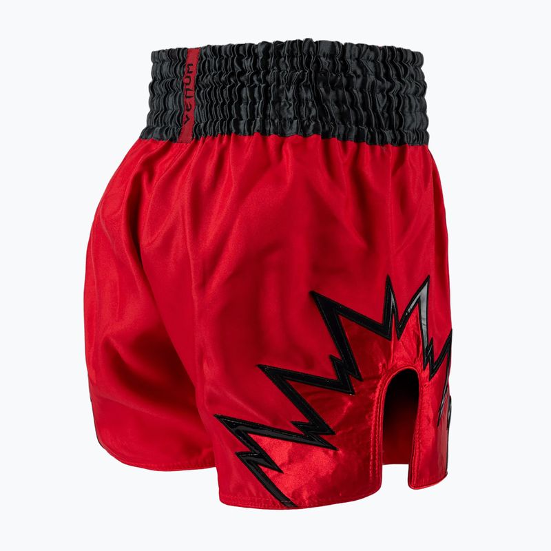 Spodenki treningowe męskie Venum Inferno Muay Thai red/charcol grey/black 4