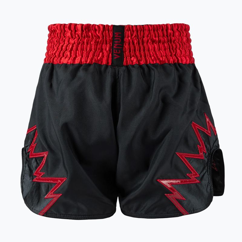 Spodenki treningowe męskie Venum Inferno Muay Thai charcoal grey/red 2
