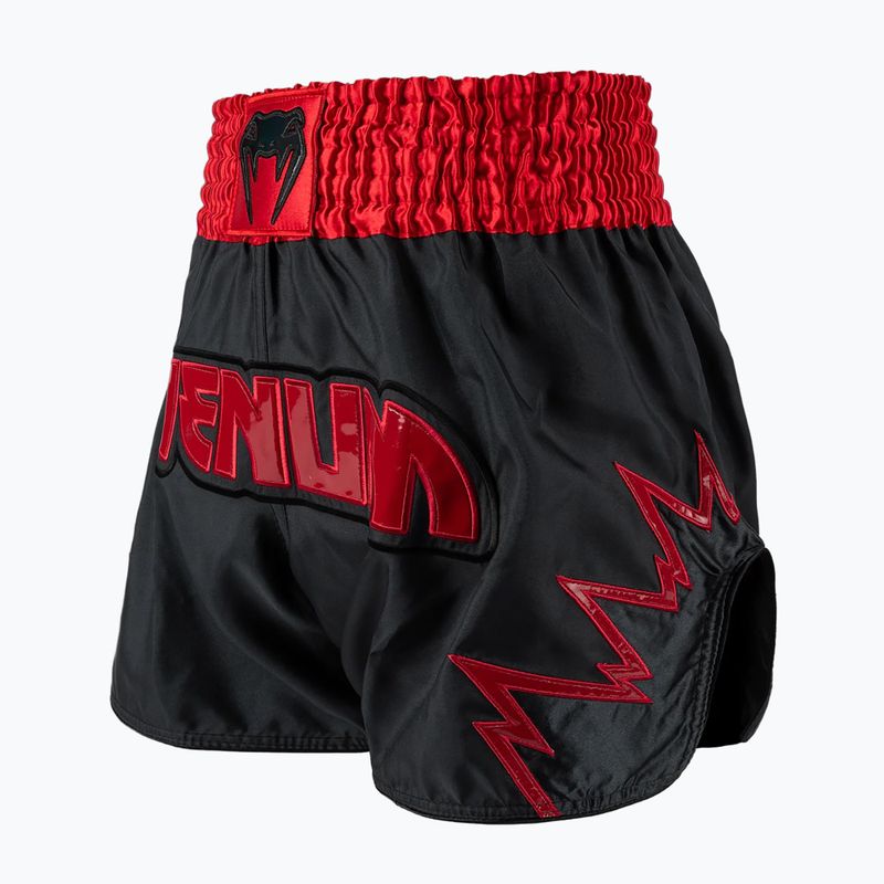 Spodenki treningowe męskie Venum Inferno Muay Thai charcoal grey/red 3