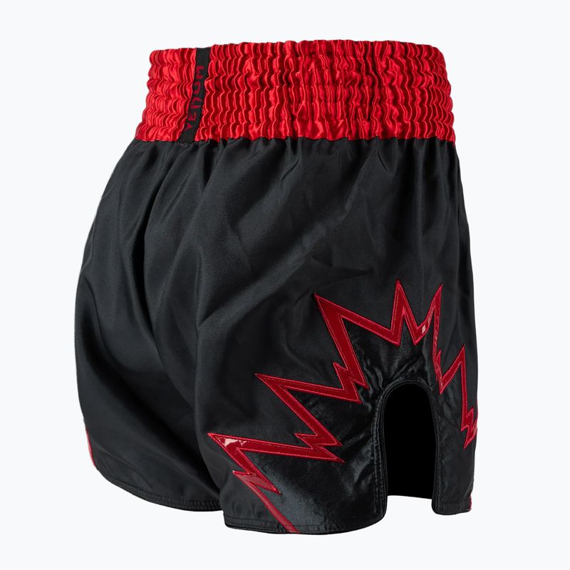 Spodenki treningowe męskie Venum Inferno Muay Thai charcoal grey/red 4