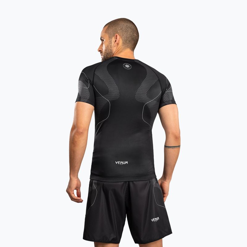 Rashguard męski Venum Nexus black/silver 2