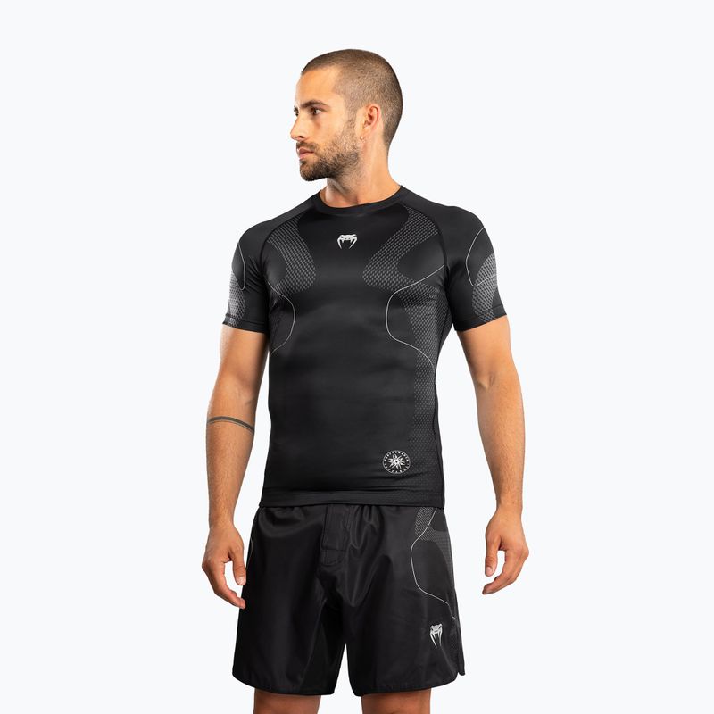 Rashguard męski Venum Nexus black/silver 3