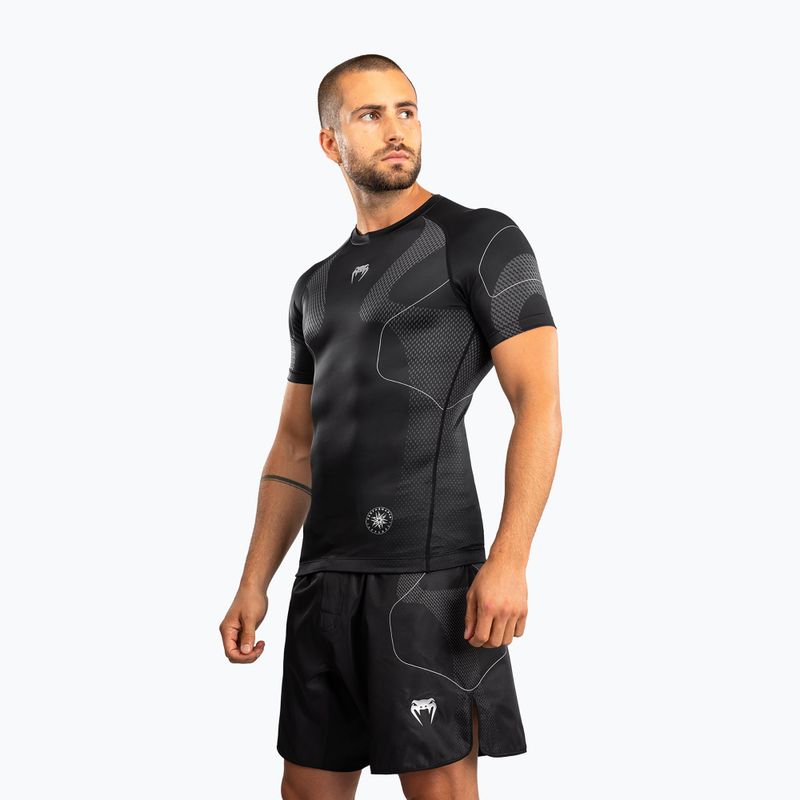 Rashguard męski Venum Nexus black/silver 5