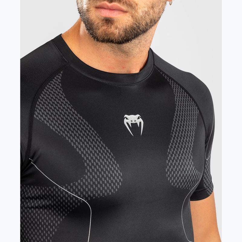 Rashguard męski Venum Nexus black/silver 6