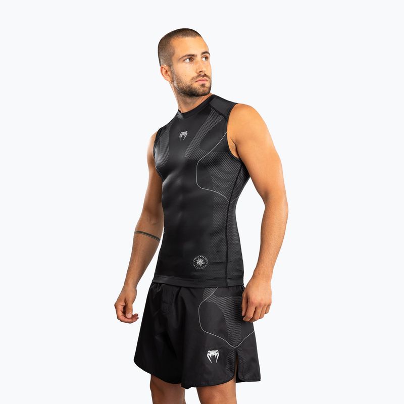 Rashguard męski Venum Nexus black/silver 4