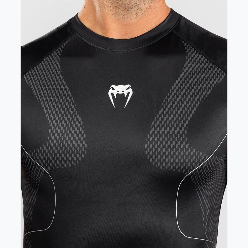 Rashguard męski Venum Nexus black/silver 5