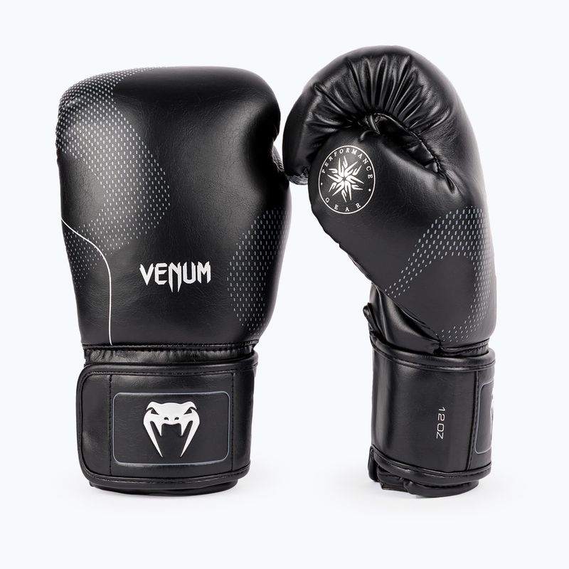 Rękawice bokserskie Venum Nexus Boxing black/silver 2