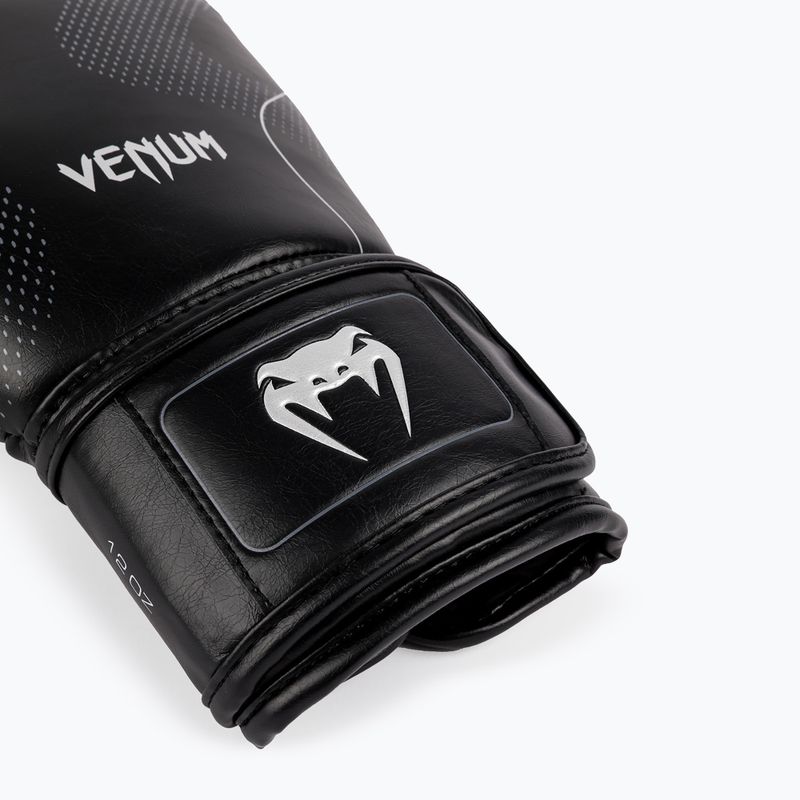 Rękawice bokserskie Venum Nexus Boxing black/silver 4