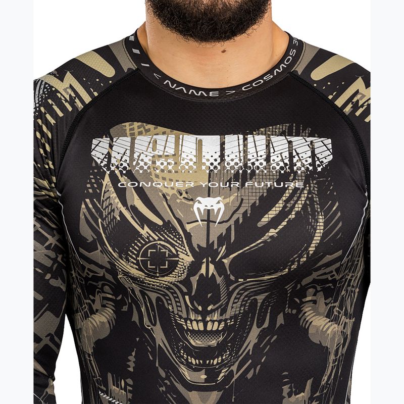 Rashguard longsleeve męski Venum Invader black/sand 6
