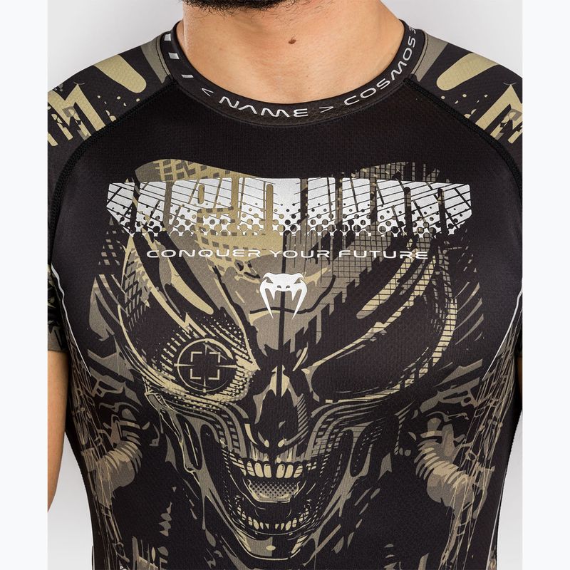 Rashguard męski Venum Invander black/sand 6