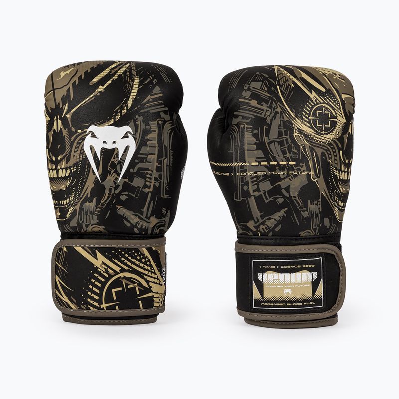 Rękawice bokserskie Venum Invader Boxing black/sand 2