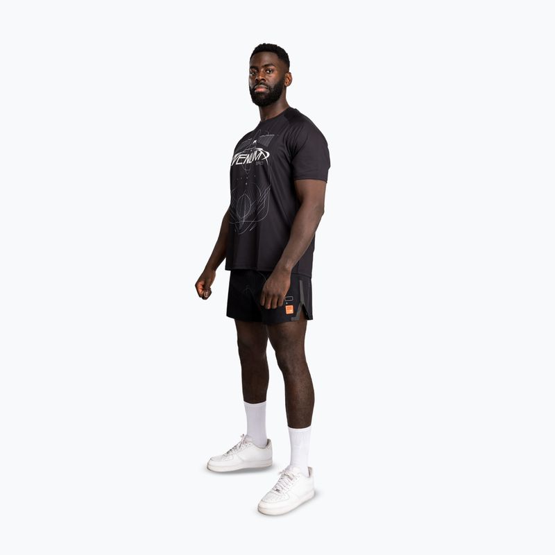 Koszulka męska Venum Eclipse Dry Tech black/ivory 2