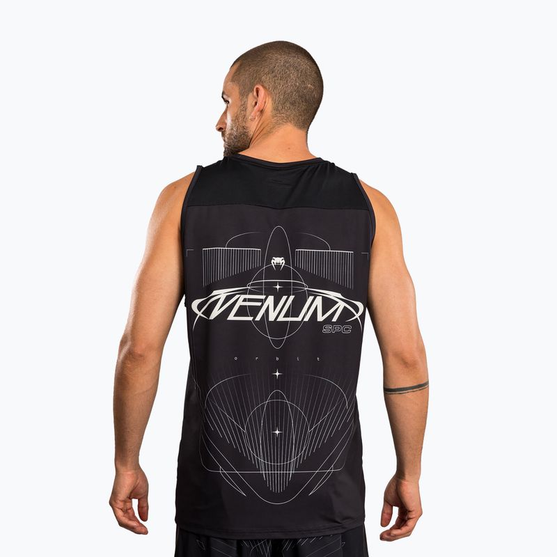 Tank top męski Venum Eclipse Dry Tech black/ivory 2