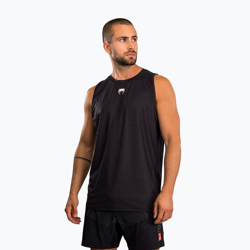 Tank top męski Venum Eclipse Dry Tech black/ivory 3