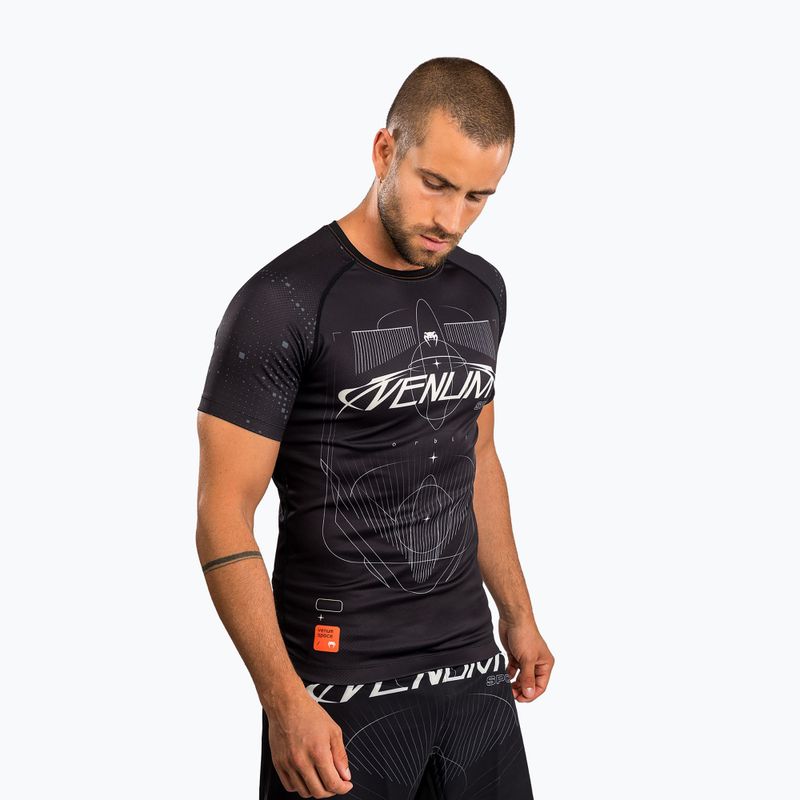 Rashguard męski Venum Eclipse Rashguards black/ivory 3