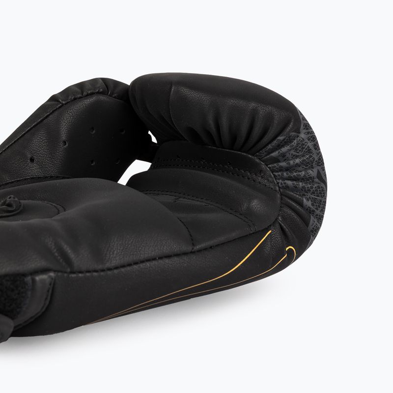 Rękawice bokserskie Venum Serpenti Boxing black/silver/gold 5