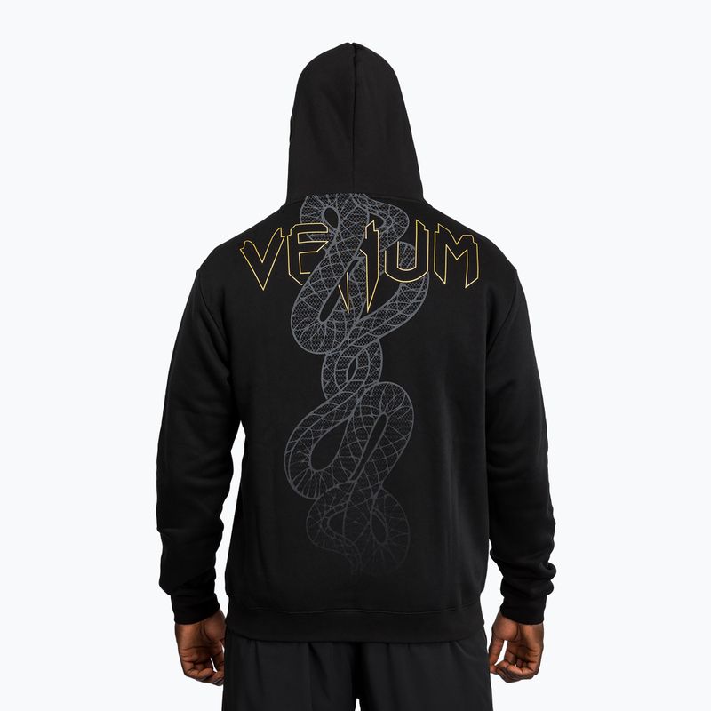 Bluza męska Venum Serpenti black/silver/gold 2